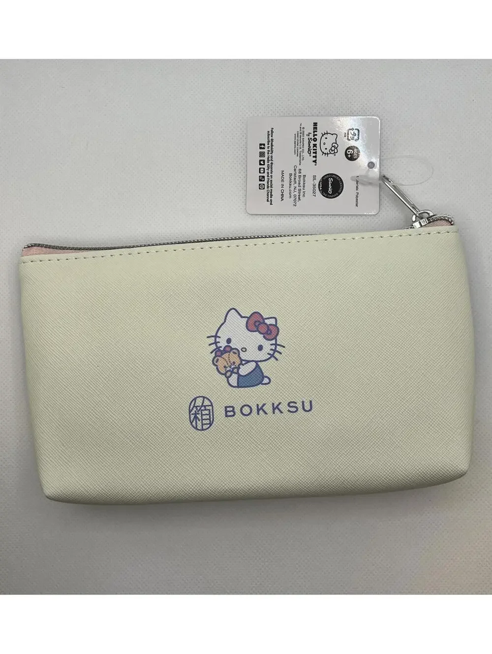 Hello Kitty Bokksu Flat Pouch Cosmetic Bag